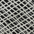 5' X 8' Black And Ivory Striped Washable Area Rug With UV Protection