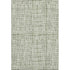 5' X 8' Green And Ivory Striped Washable Area Rug With UV Protection