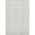 8' X 10' Ivory And Beige Striped Washable Area Rug With UV Protection