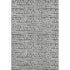 5' X 8' Charcoal And Ivory Geometric Washable Area Rug With UV Protection
