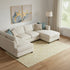 8' X 10' Gold And Ivory Geometric Washable Area Rug With UV Protection