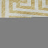 8' X 10' Gold And Ivory Geometric Washable Area Rug With UV Protection