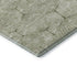 8' X 10' Artichoke Green And Ivory Geometric Washable Area Rug With UV Protection