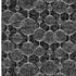 5' X 8' Black And Ivory Geometric Washable Area Rug With UV Protection