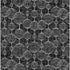 5' X 8' Black And Ivory Geometric Washable Area Rug With UV Protection