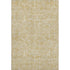 9' X 12' Gold And Ivory Geometric Washable Area Rug With UV Protection