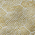 9' X 12' Gold And Ivory Geometric Washable Area Rug With UV Protection