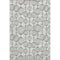 5' X 8' Graphite And Silver Geometric Washable Area Rug With UV Protection
