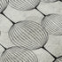 9' X 12' Graphite And Silver Geometric Washable Area Rug With UV Protection