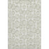 8' X 10' Green And Beige Geometric Washable Area Rug With UV Protection