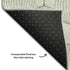 8' X 10' Green And Beige Geometric Washable Area Rug With UV Protection