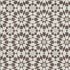 5' X 8' Brown And Ivory Geometric Washable Area Rug With UV Protection