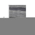 9' X 12' Gray And Silver Striped Washable Area Rug With UV Protection