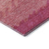 8' X 10' Blush And Ivory Striped Washable Area Rug With UV Protection