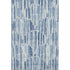 8' X 10' Blue And Ivory Abstract Washable Area Rug With UV Protection