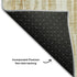 8' X 10' Gold Ivory And Beige Abstract Washable Area Rug With UV Protection