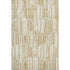 9' X 12' Gold Ivory And Beige Abstract Washable Area Rug With UV Protection