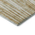 9' X 12' Gold Ivory And Beige Abstract Washable Area Rug With UV Protection