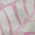 5' X 8' Pink And Beige Floral Washable Area Rug With UV Protection