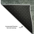 8' X 10' Olive Green Ivory And Gray Abstract Washable Area Rug With UV Protection