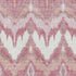 5' X 8' Blush Ivory And Pink Ikat Washable Area Rug With UV Protection