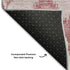 8' X 10' Blush Ivory And Pink Ikat Washable Area Rug With UV Protection