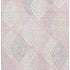 5' X 8' Pink Ivory And Blue Floral Washable Area Rug With UV Protection