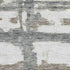 8' X 10' Silver Ivory And Gray Striped Washable Area Rug With UV Protection