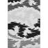 5' X 8' Black Gray And Silver Abstract Washable Area Rug With UV Protection