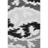 5' X 8' Black Gray And Silver Abstract Washable Area Rug With UV Protection