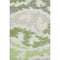 5' X 8' Green Taupe And Beige Abstract Washable Area Rug With UV Protection