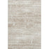 8' X 10' Beige And Ivory Abstract Washable Area Rug With UV Protection