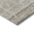 8' X 10' Beige And Ivory Abstract Washable Area Rug With UV Protection