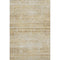 5' X 8' Gold And Beige Abstract Washable Area Rug With UV Protection