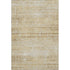 8' X 10' Gold And Beige Abstract Washable Area Rug With UV Protection