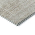 5' X 8' Ivory And Beige Abstract Washable Area Rug With UV Protection
