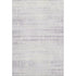 9' X 12' Lavender And Ivory Abstract Washable Area Rug With UV Protection