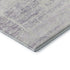 9' X 12' Lavender And Ivory Abstract Washable Area Rug With UV Protection