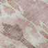 5' X 8' Blush And Ivory Ikat Washable Area Rug With UV Protection