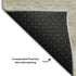 5' X 8' Beige Ivory And Gold Ogee Washable Area Rug With UV Protection