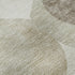 5' X 8' Beige Ivory And Gold Ogee Washable Area Rug With UV Protection