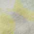 8' X 10' Yellow Ivory And Gray Ogee Washable Area Rug With UV Protection