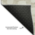 9' X 12' Beige And Ivory Cobblestone Washable Area Rug With UV Protection