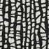 8' X 10' Black And Ivory Cobblestone Washable Area Rug With UV Protection