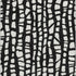 9' X 12' Black And Ivory Cobblestone Washable Area Rug With UV Protection