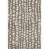 5' X 8' Brown And Ivory Cobblestone Washable Area Rug With UV Protection