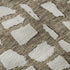 5' X 8' Brown And Ivory Cobblestone Washable Area Rug With UV Protection