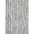 5' X 8' Gray And Ivory Cobblestone Washable Area Rug With UV Protection