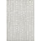5' X 8' Ivory And Beige Cobblestone Washable Area Rug With UV Protection