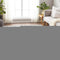 8' X 10' Silver And Ivory Cobblestone Washable Area Rug With UV Protection